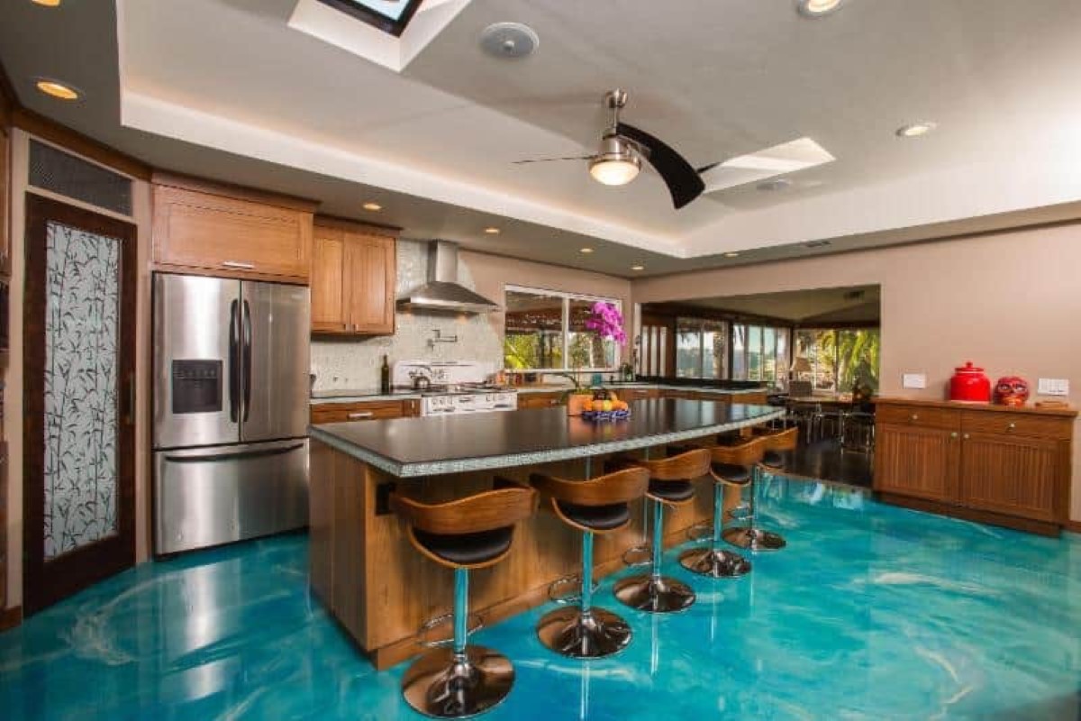 kitchen epoxy flooring